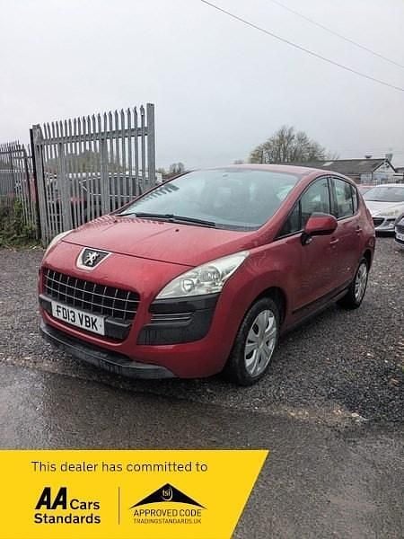Red Used 2013 Peugeot 3008 Access Hatchback | £2,495 (Fair price) - Image 1/4