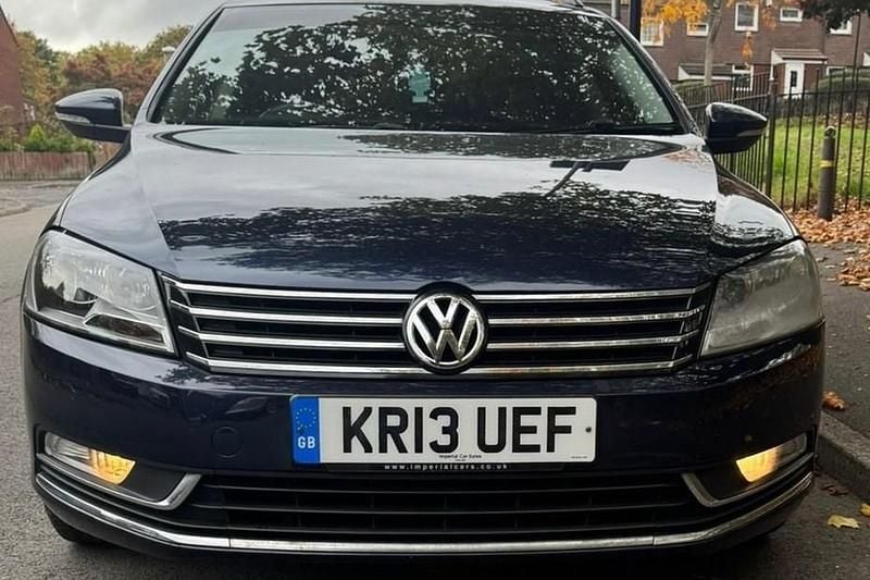 Blue Used 2013 VW Passat Highline Estate | £1,995 (Good price) - Image 1/1