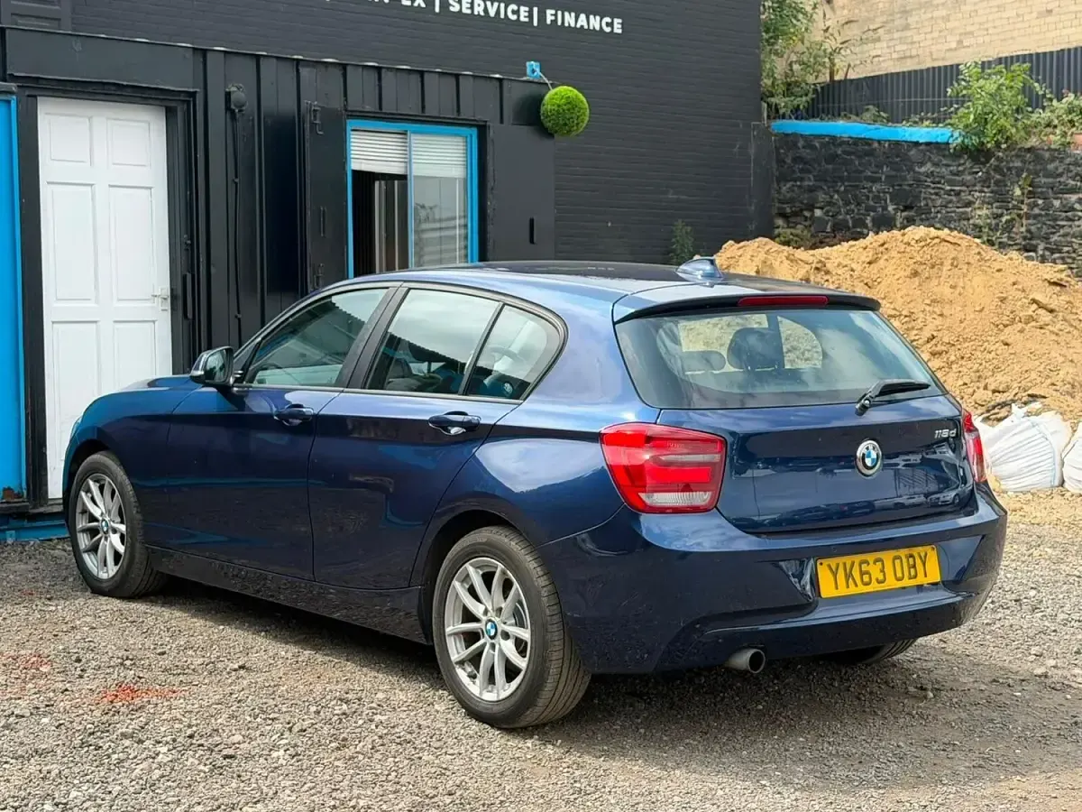 Used BMW 116 Efficient Dynamics 2013 Blue Hatchback