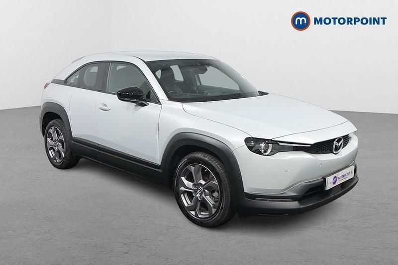White Used 2022 Mazda MX30 SUV | £9,999 (Good price) - Image 1/4