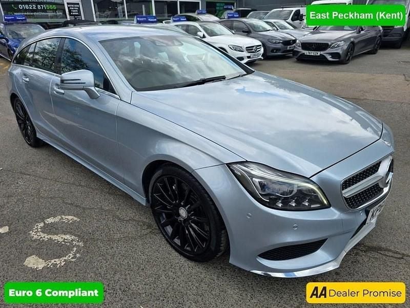 Silver Used 2014 Mercedes CLS350 AMG line Estate | £12,999 (Super price) - Image 1/4
