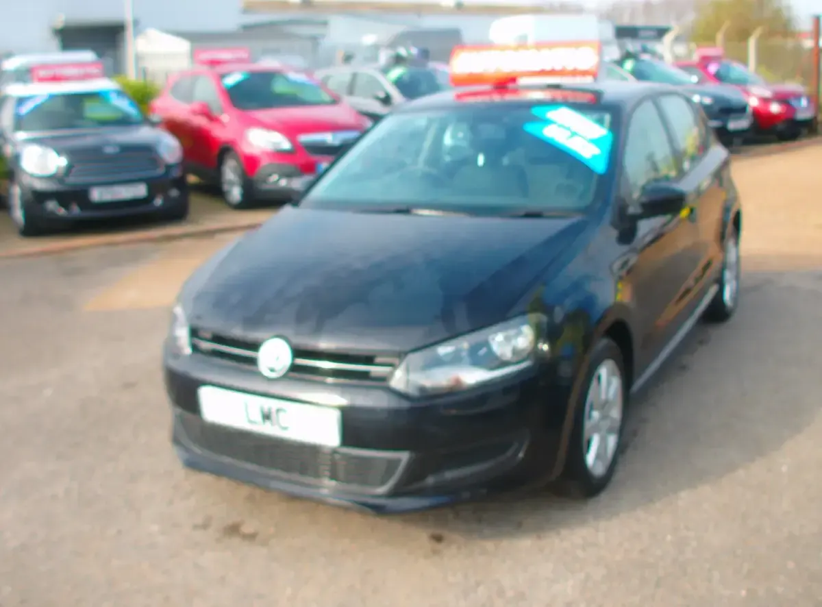 Used VW Polo SE 85 HP (62 kW) 2010 Black Hatchback