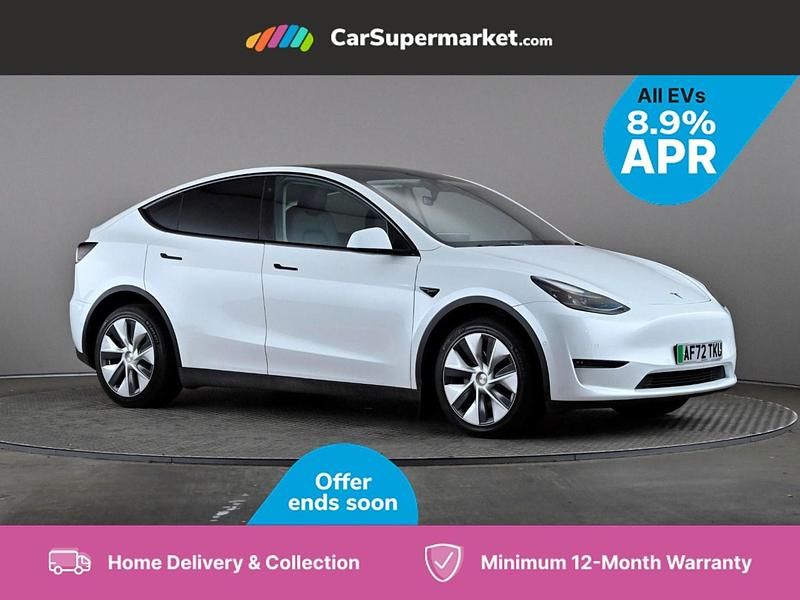 White Used 2022 Tesla Model Y Long Range AWD SUV | £24,987 (Fair price) - Image 1/3