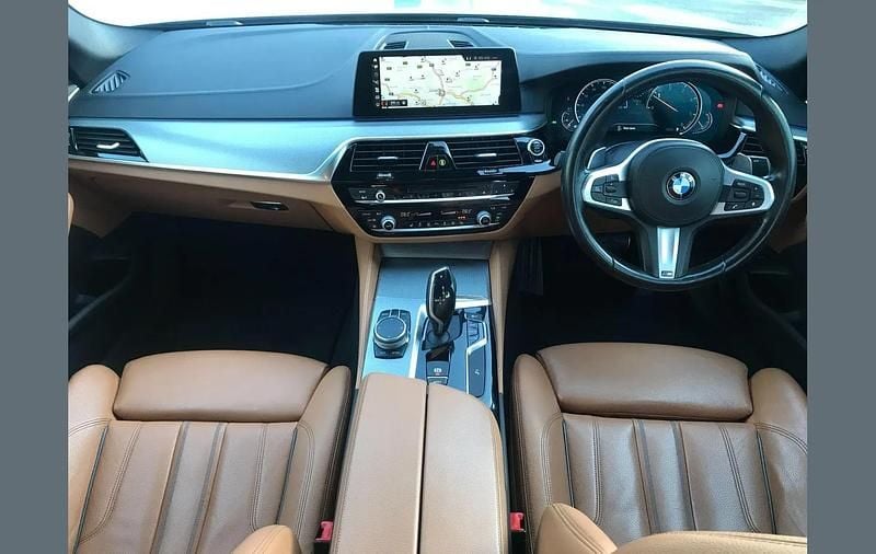 Used BMW 520 M Sport 188 HP (138 kW) 2017 Blue Sedan