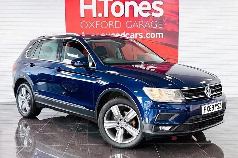 Used VW Tiguan Match 150 HP (110 kW) 2019 Blue SUV