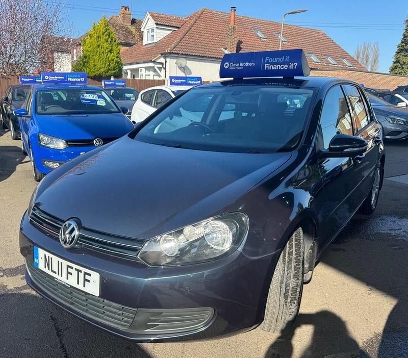 Used VW Golf VI Match 122 HP (89 kW) 2011 Blue Hatchback