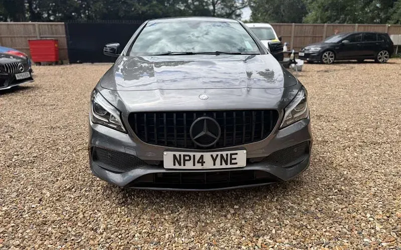 Used Mercedes CLA220 AMG line 177 HP (130 kW) 2017 Grey Sedan