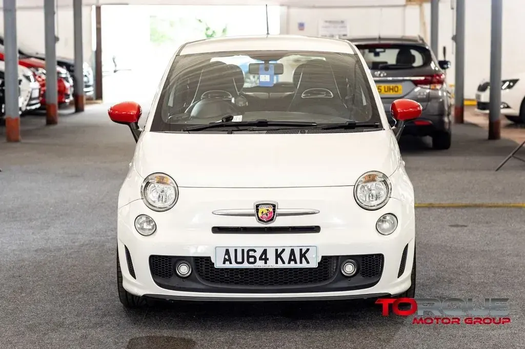 Used Abarth 500 2014 White Hatchback