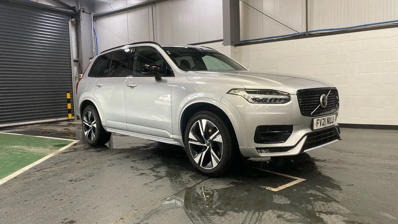 Silver Used 2021 Volvo XC90 R-Design SUV | £32,998 (Super price) - Image 1/4