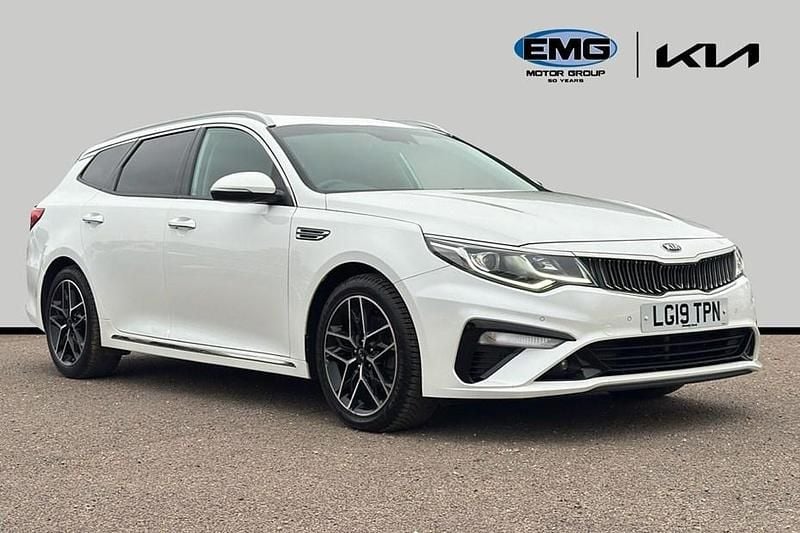 White Used 2019 Kia Optima Estate | £11,995 - Image 1/1