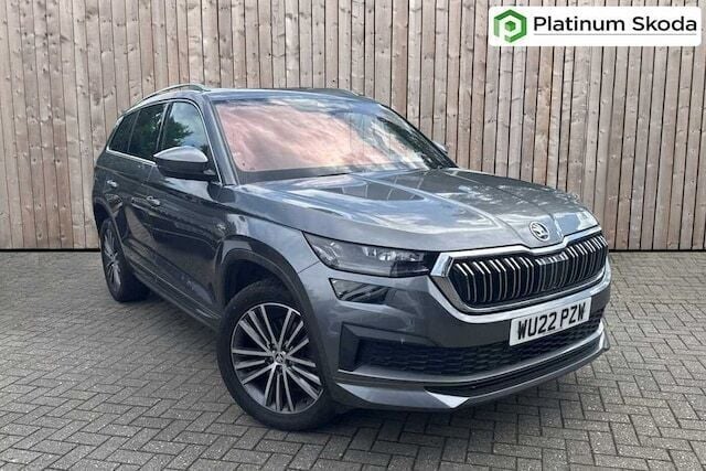Graphite grey metallic Used 2022 Skoda Kodiaq LAURIN & KLEMENT SUV | £29,950 (Fair price) - Image 1/4