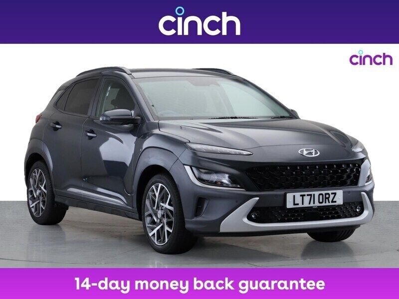 Grey Used 2021 Hyundai Kona Premium SUV | £16,329 (Fair price) - Image 1/3