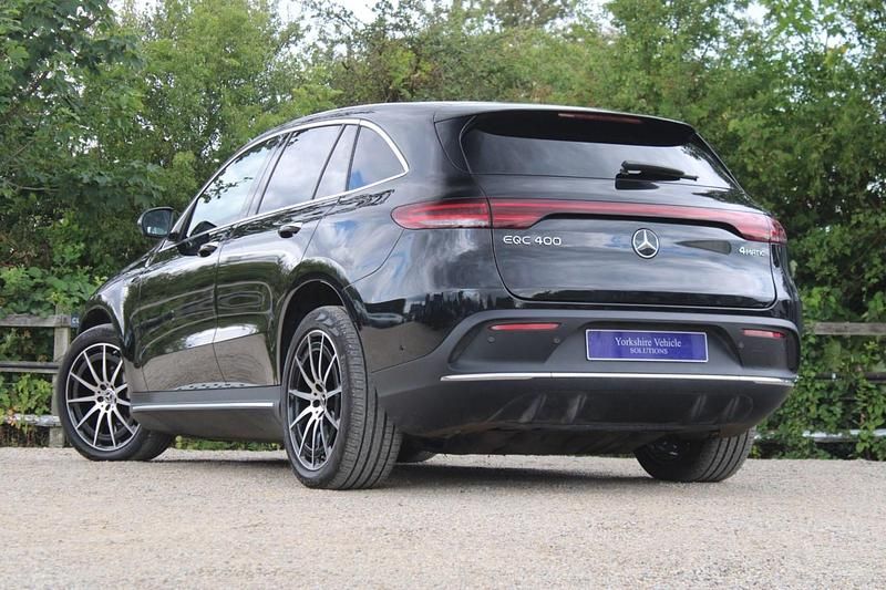 Used Mercedes EQC400 AMG line 300 kW (408 HP) 2021 Black SUV