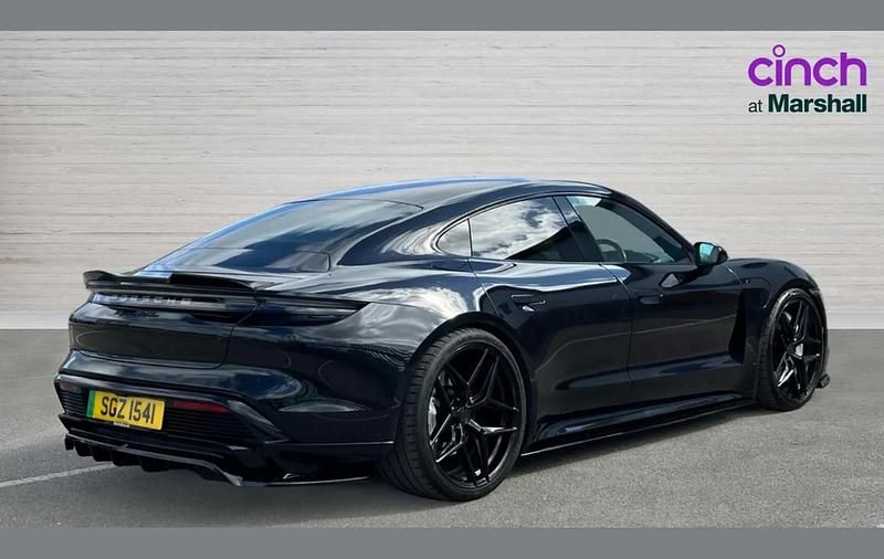 Used Porsche Taycan 500 kW (680 HP) 2020 Black Sedan