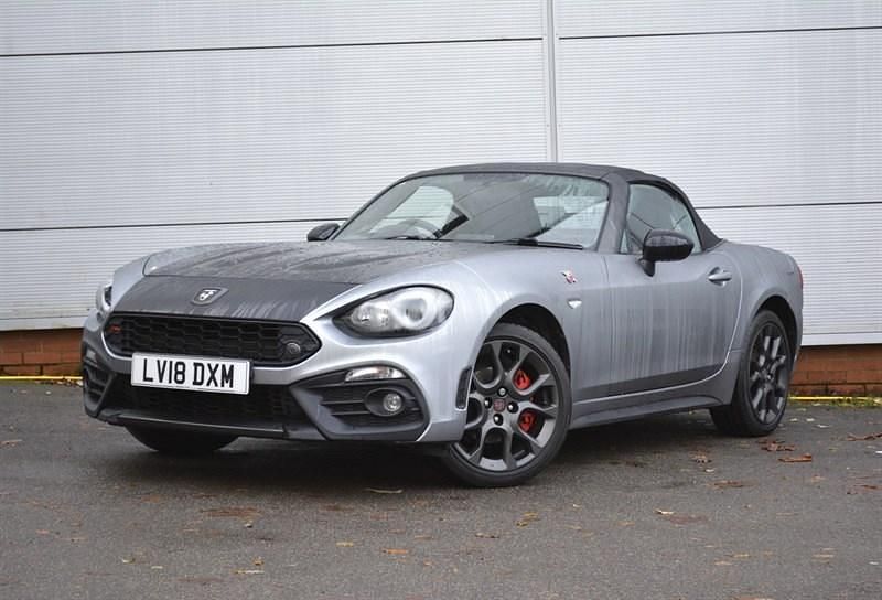 Used Abarth 124 Spider 170 HP (125 kW) 2018 Grey Cabriolet