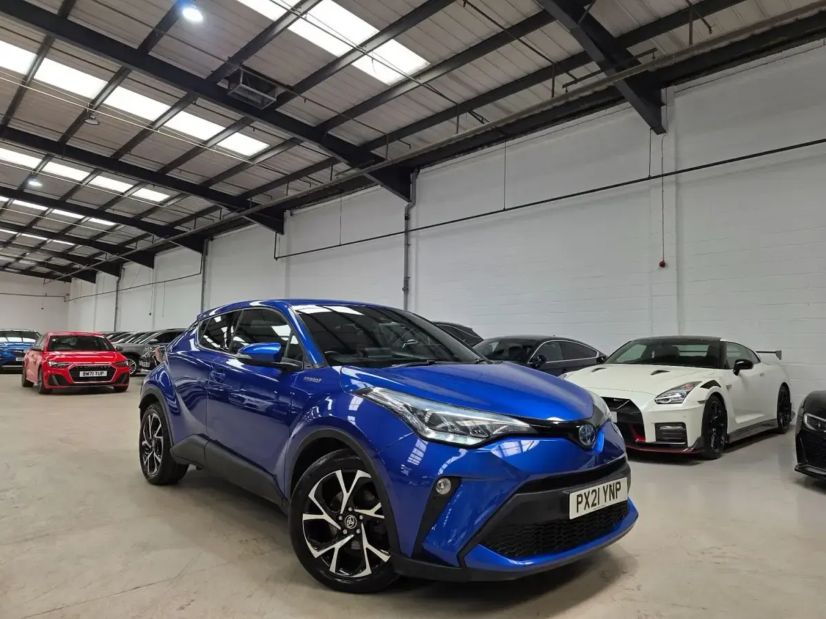 Used Toyota C-HR Design 122 HP (89 kW) 2021 Blue SUV