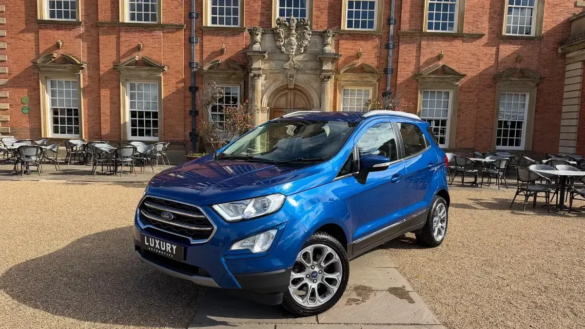 Used Ford Ecosport Titanium 100 HP (73 kW) 2018 Blue SUV