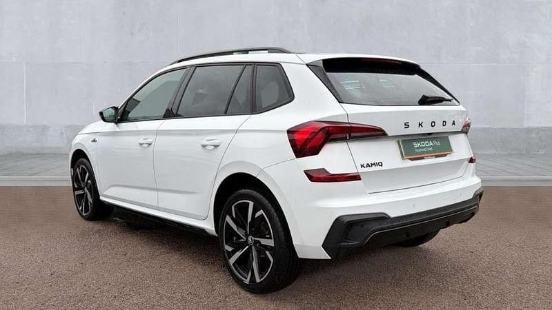 Used Skoda Kamiq Monte Carlo 116 HP (85 kW) 2025 Moon white metallic  SUV