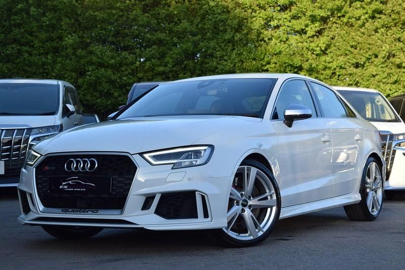 Used Audi RS3 Sport 2018 Metallic white Sedan