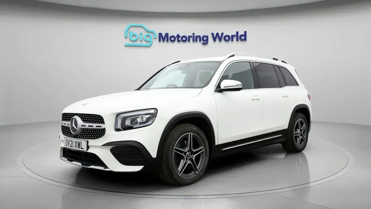 Used Mercedes GLB200 AMG line 163 HP (119 kW) 2021 White SUV