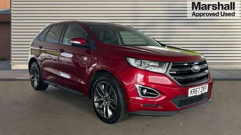 Red Used 2017 Ford Edge Sport SUV | £15,880 (Fair price) - Image 1/4