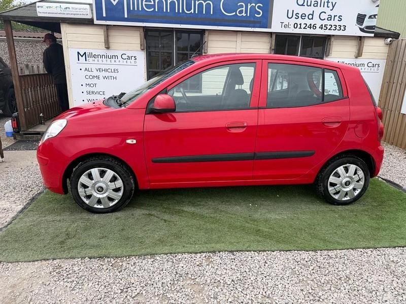 Used Kia Picanto 60 HP (44 kW) 2011 Red Hatchback