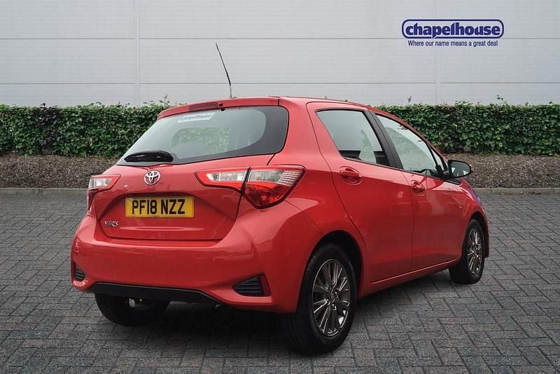 Used Toyota Yaris 2018 Red Hatchback