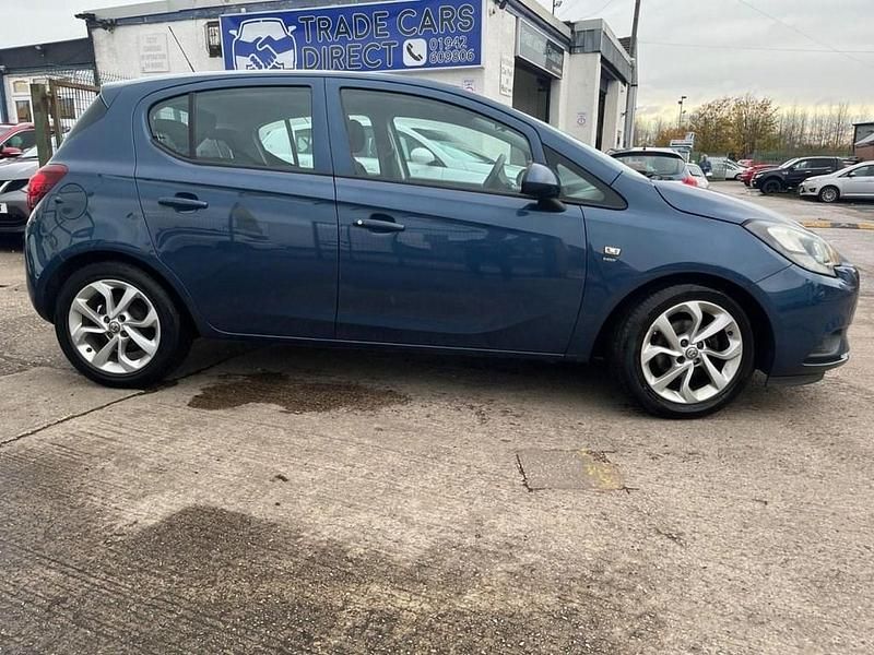 Used Vauxhall Corsa 75 HP (55 kW) 2016 Blue Hatchback