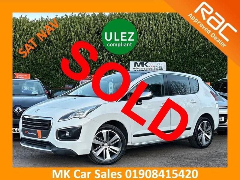 Bianca white Used 2016 Peugeot 3008 Allure Hatchback | £6,895 (Super price) - Image 1/3