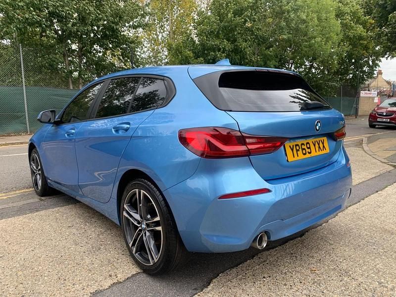 Used BMW 116 Comfort Edition 2019 Blue Hatchback