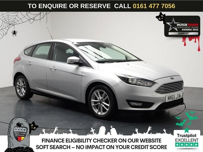 Silver Used 2016 Ford Focus Zetec Hatchback | £5,240 (Fair price) - Image 1/3
