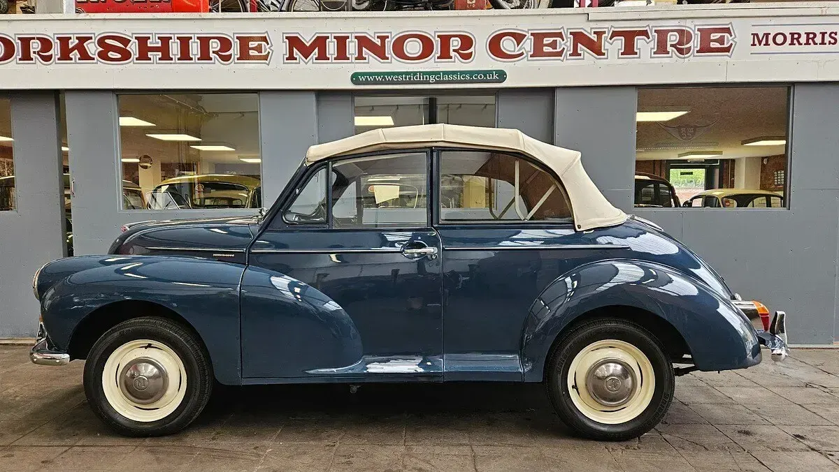 Used Morris Minor 1968 Blue Cabriolet