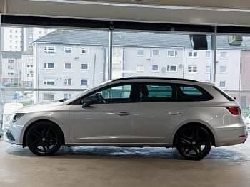Used Seat Leon Black Edition 130 HP (95 kW) 2020 Silver Estate