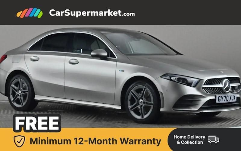 Used Mercedes A250 AMG Line Premium Plus 218 HP (160 kW) 2020 Silver Sedan
