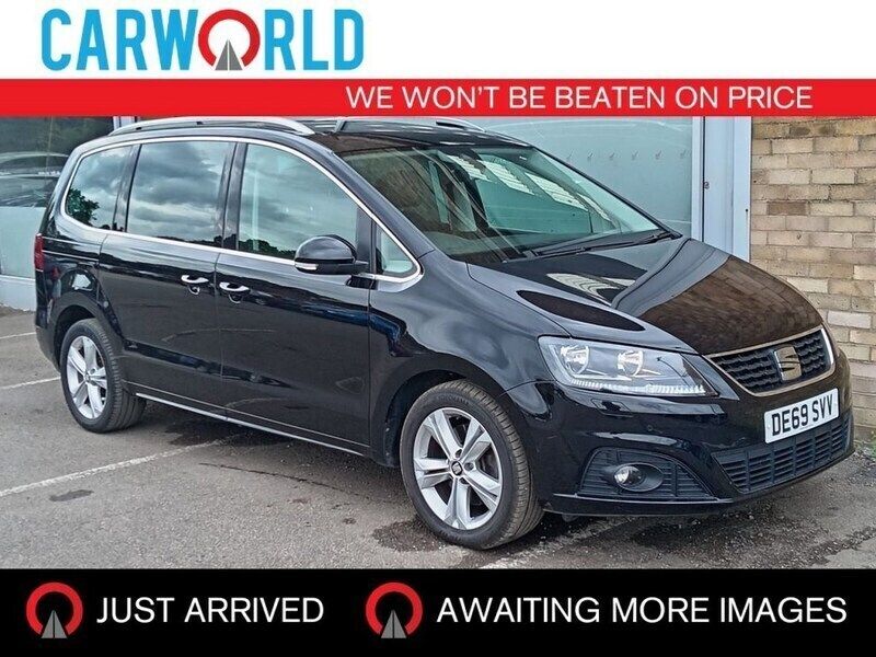 Black Used 2019 Seat Alhambra XCELLENCE MPV | £18,990 (Fair price) - Image 1/3