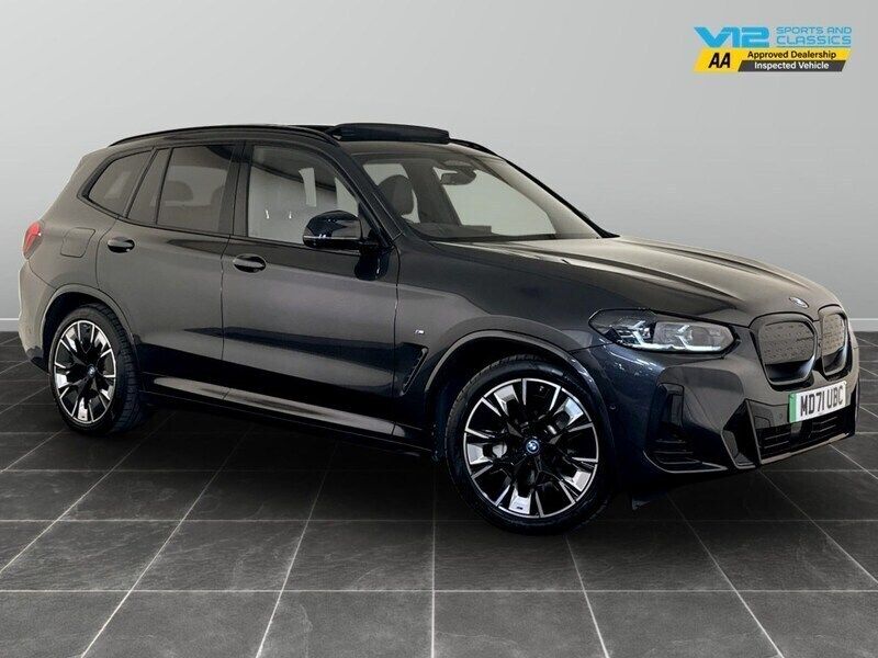 Grey Used 2022 BMW iX3 M Sport SUV | £27,595 (Fair price) - Image 1/2
