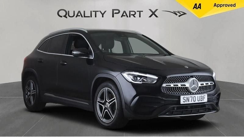 Black Used 2020 Mercedes GLA200 AMG line SUV | £18,680 (Fair price) - Image 1/3