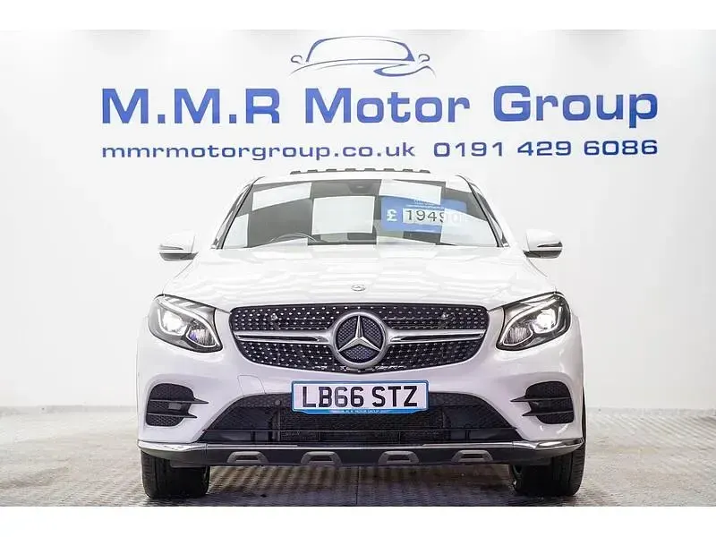 Used Mercedes GLC250 AMG Line Premium 2017 White Coupe