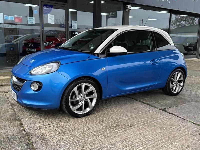 Used Vauxhall Adam Slam 70 HP (51 kW) 2016 Blue Hatchback