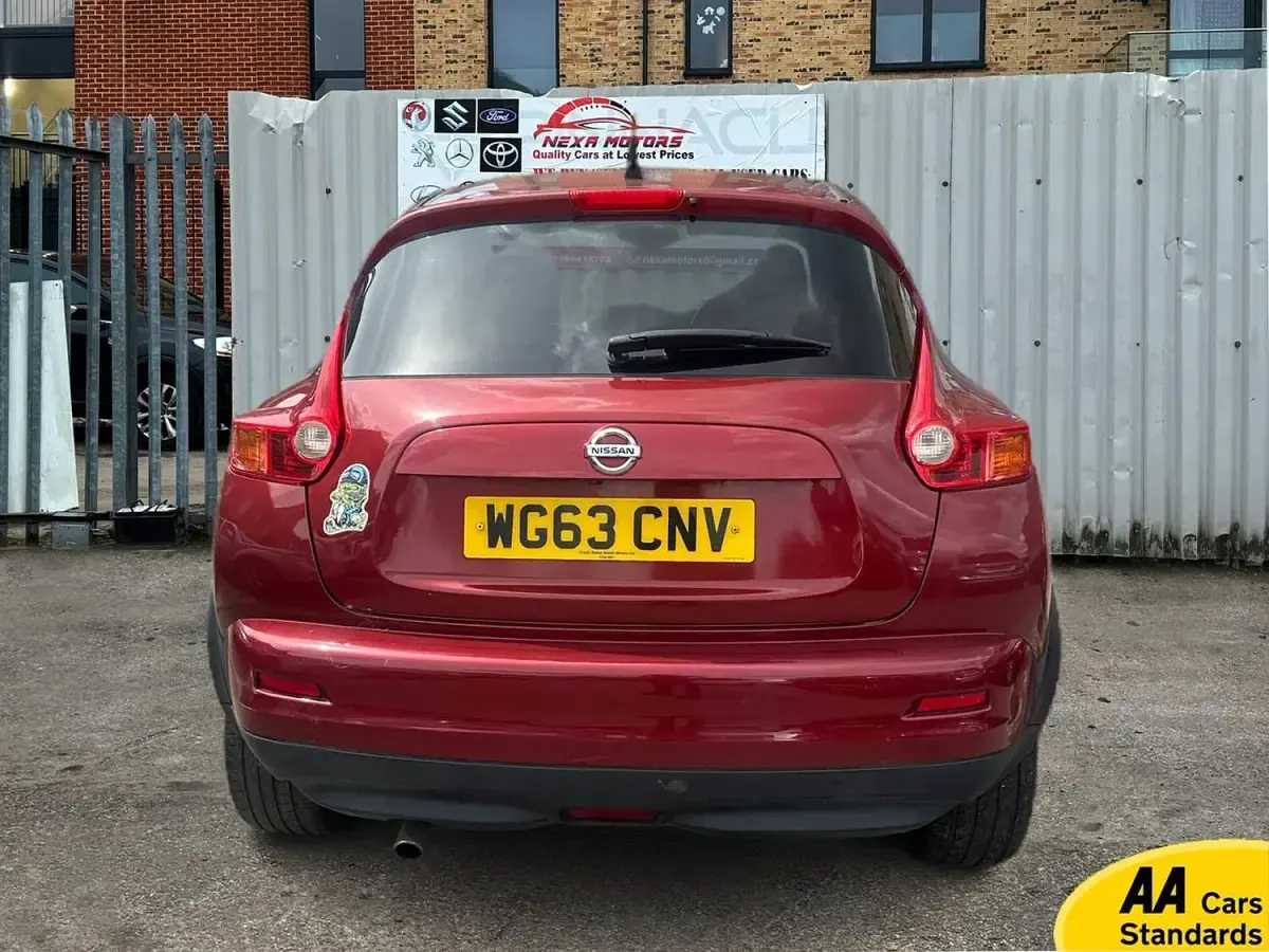Used Nissan Juke N-TEC 117 HP (86 kW) 2013 Red SUV