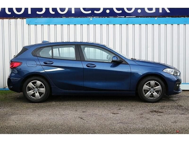 Used BMW 116 Comfort Edition 2021 Blue Hatchback