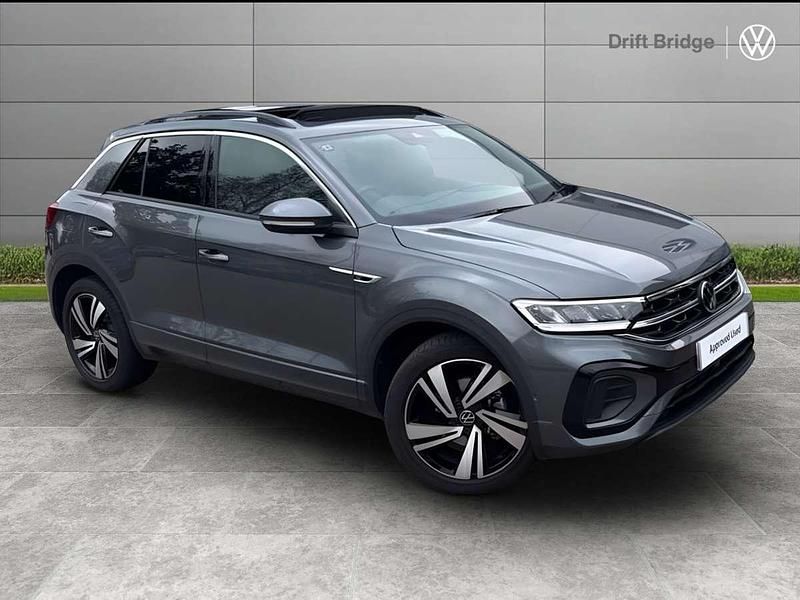 Grey Used 2024 VW T-Roc R-line SUV | £28,995 (A bit pricey) - Image 1/4