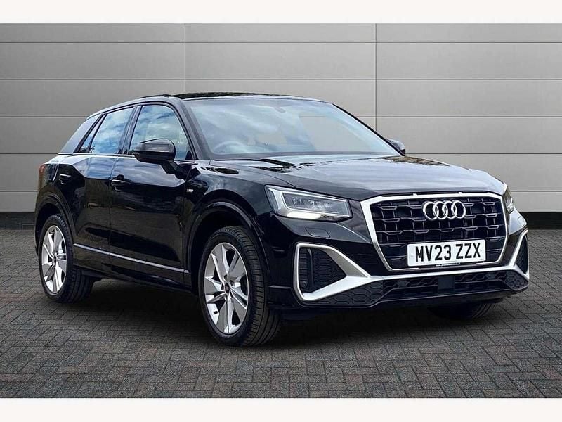 Black Used 2023 Audi Q2 S-Line SUV | £20,229 (Fair price) - Image 1/4