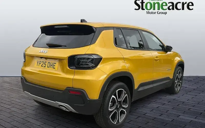 New Jeep Avenger Summit 101 HP (74 kW) 2025 Yellow SUV