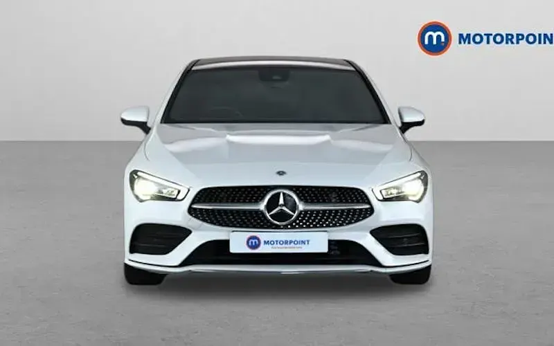 Used Mercedes CLA180 AMG Line Premium Plus 136 HP (100 kW) 2022 White Coupe