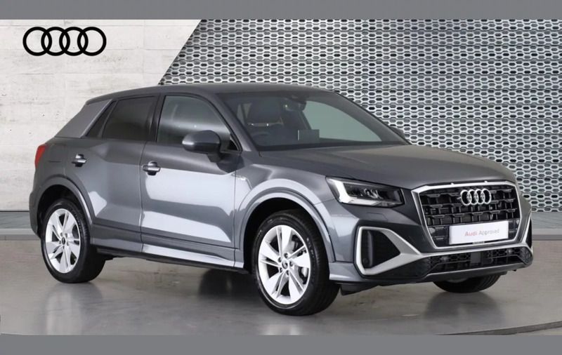 Daytona grey Used 2024 Audi Q2 S-Line SUV | £28,273 (Fair price) - Image 1/4
