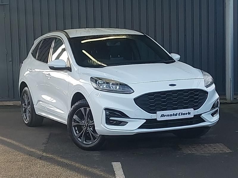 White Used 2022 Ford Kuga ST-Line SUV | £18,298 (Fair price) - Image 1/4