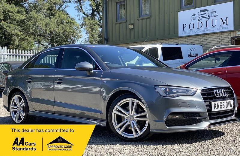Grey Used 2016 Audi A3 S-Line Sedan | £8,290 (Good price) - Image 1/3