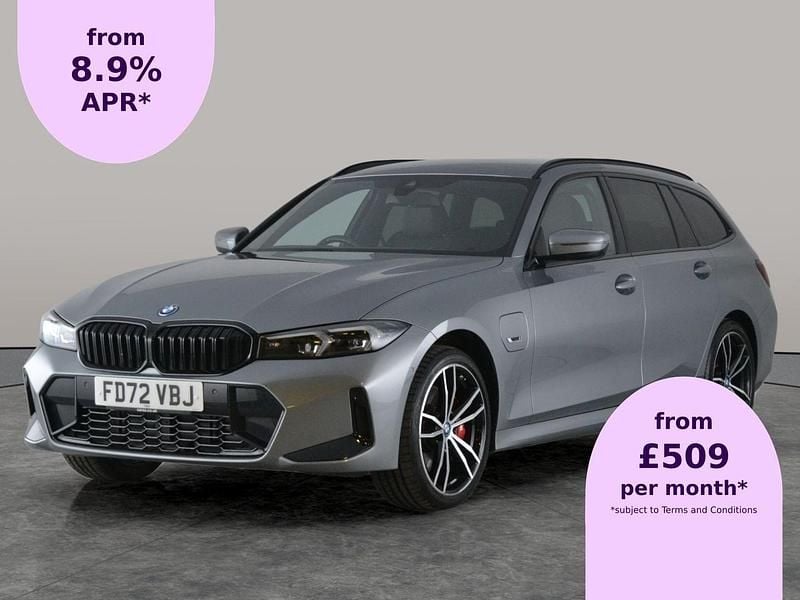 Grey Used 2023 BMW 330e M Sport Estate | £32,868 (Fair price) - Image 1/3