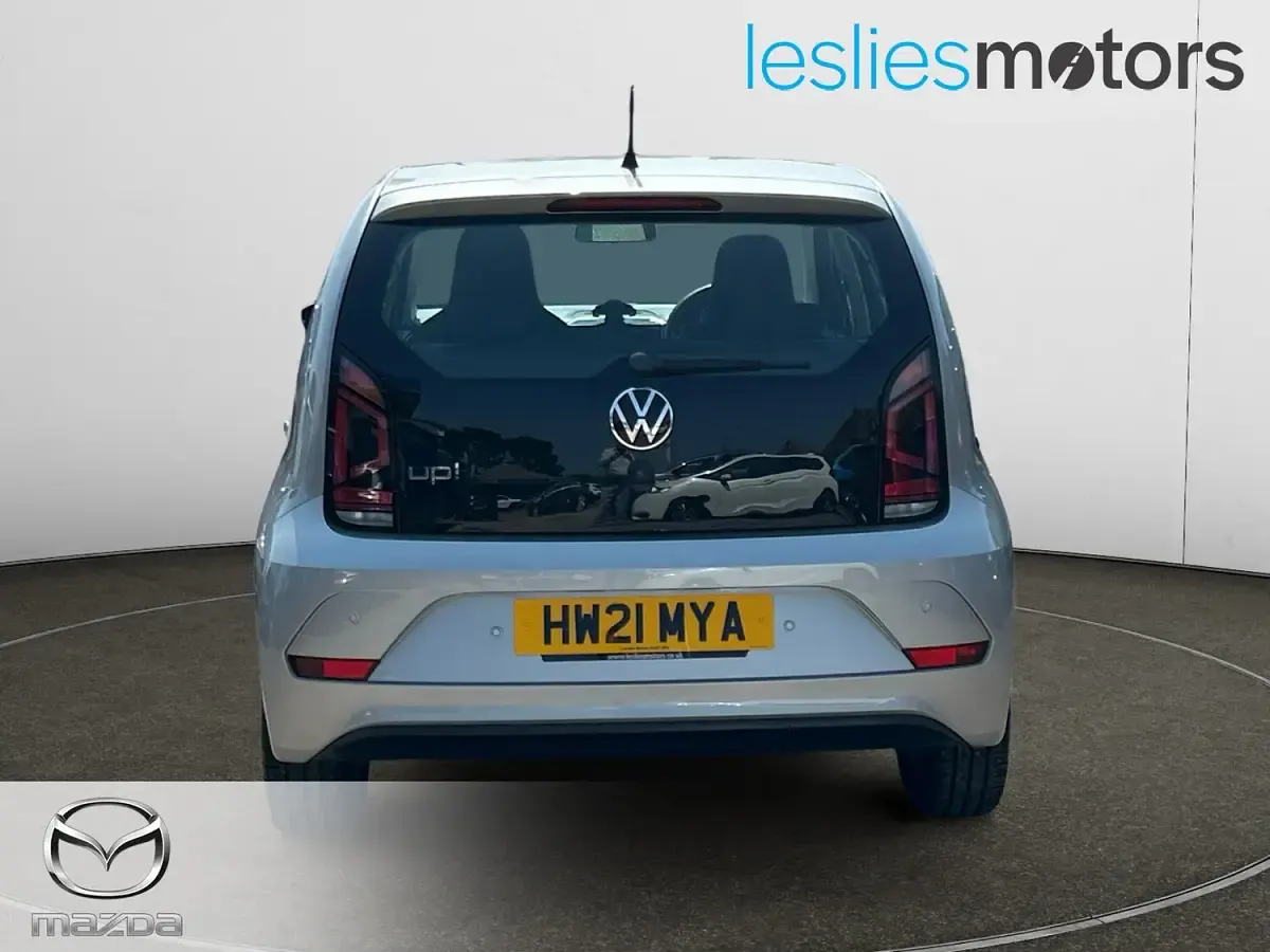 Used VW up! 65 HP (47 kW) 2021 Silver Hatchback